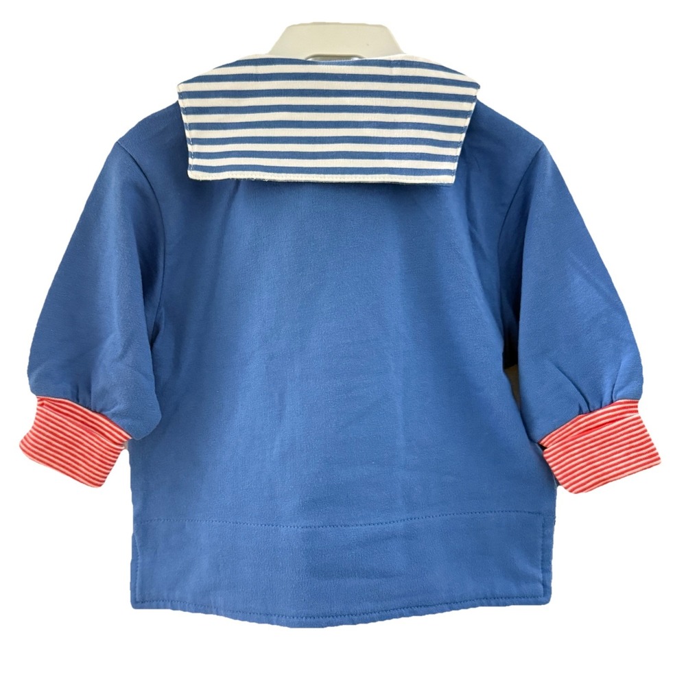 Vintage NWT Gymboree RAINBOW TAG 1996 December Spring Little Sailor Shirt Jacket - Picture 3 of 10